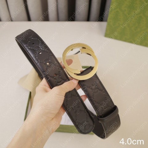 Luxury Genuine Leather Designer Belt with Bronze Silver Snake Buckle - Unisex
