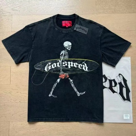 Unisex Kids Designer Solid Black Letter Print T-Shirts - Summer Fashion Casual Tops