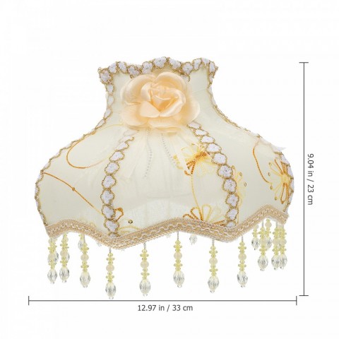 European Clip-On Light Shade for Wall and Table Lamps