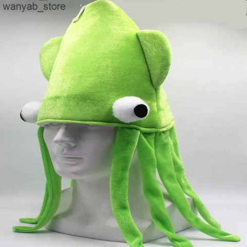 Funny Plush Skull Beanie Hats for Men Women Boys L240910 L0910