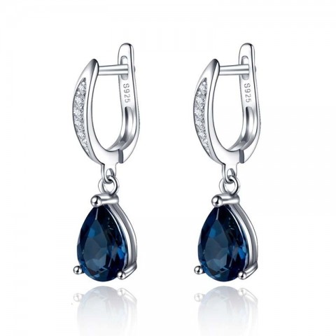 Sterling Silver Diaspore Gemstone Clip Earrings Kuololit Women's Wedding Jewelry 230728