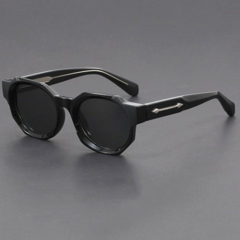Steampunk Square Sunglasses for Men and Women - Anti-UV400 Protection, Casual Design, PC Frame, Mix Color Lenses