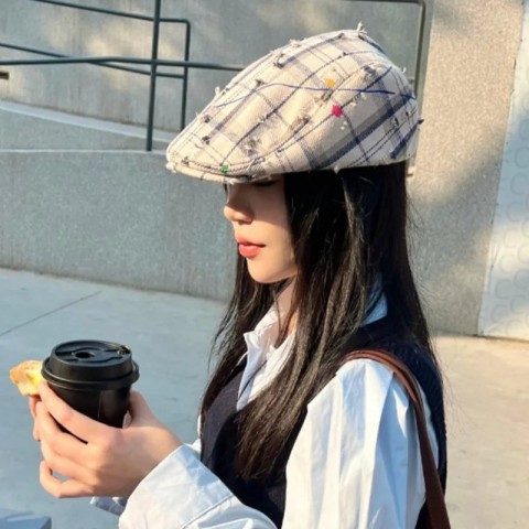 Japanese Retro Multifunctional Beret for Men - Spring & Autumn Fashion Hat