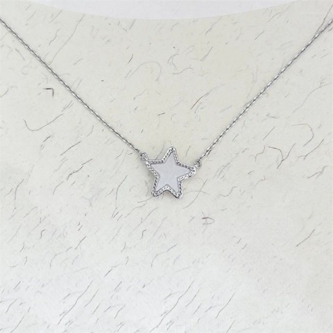Crystal Star Necklace Earrings Set