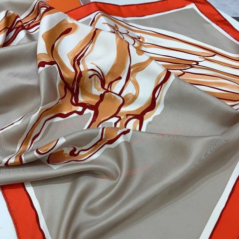 Luxury Women's Pashmina Scarf with Free Flying Horse Design