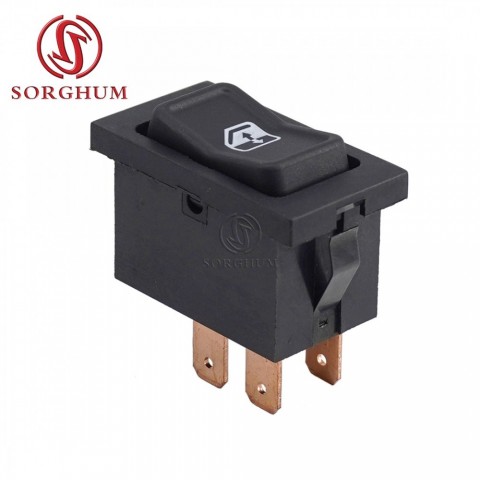 SORGHUM Power Window Switch for VW Golf Jetta MK2 Passat B2 T3 - 10cm Control Button