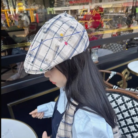 Japanese Retro Multifunctional Beret for Men - Spring & Autumn Fashion Hat