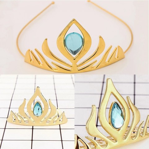 Princess Crystal Hair Comb Gift for Ladies - Wedding & Party Headdress 241122