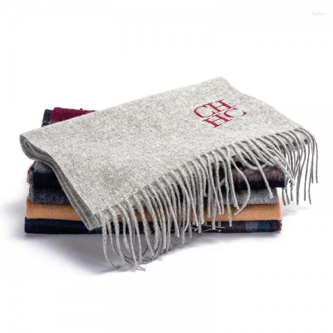 CH Fashion Elegant Ladies Scarf, 180CM Solid Color, Warm & Versatile