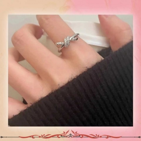 Elegant Silver 925 Couple Rings with Pearl Heart Design - Luxury Women's Gift