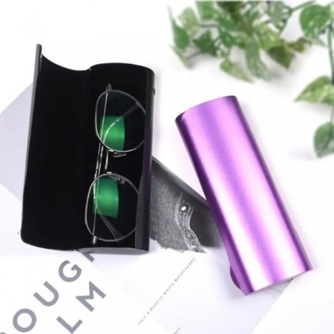 Portable Lightweight Frosted Glasses Case for Myopia Glasses - Unisex