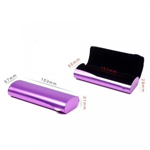 Portable Lightweight Frosted Glasses Case for Myopia Glasses - Unisex