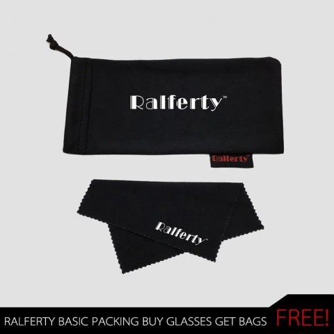 Ralferty Men's Anti-UVA/UVB Clip-On Glasses Kit