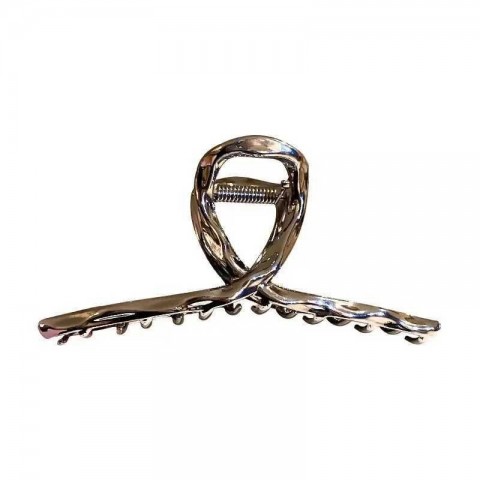 Geometric Metal Hair Claws - Trendy Shark Clips for Women 2023