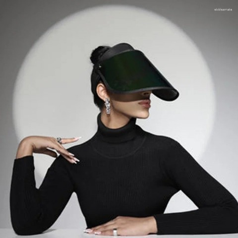 Beret Set for Women - Black Summer Sun Protection Hat