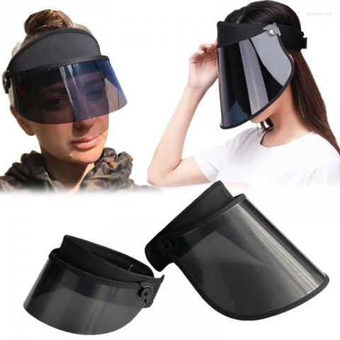 Beret Set for Women - Black Summer Sun Protection Hat