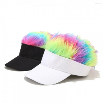 2025 Spike Hairs Baseball Cap with Adjustable Visor for Men Women