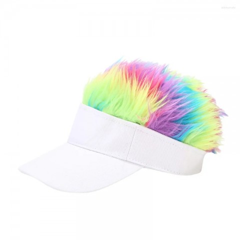 2025 Spike Hairs Baseball Cap with Adjustable Visor for Men Women
