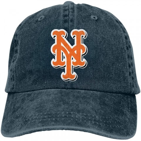 Unisex Denim Ball Cap with Adjustable Strap - Sun Protection for Adults
