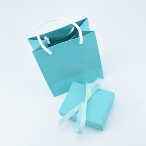 Luxury Six-Piece Jewelry Box Set for Women - Rings, Bracelets, Necklaces with Flannelette Bag and Silver Cloth