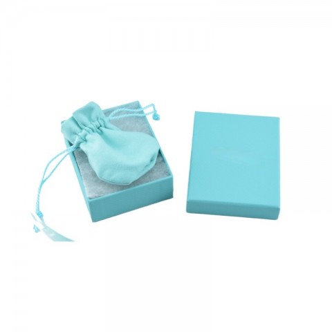 Luxury Six-Piece Jewelry Box Set for Women - Rings, Bracelets, Necklaces with Flannelette Bag and Silver Cloth