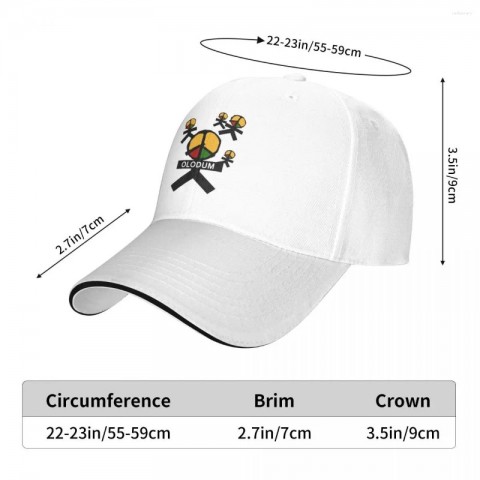Olodum Unisex Ball Cap - Adjustable Sun Hat for Men & Women