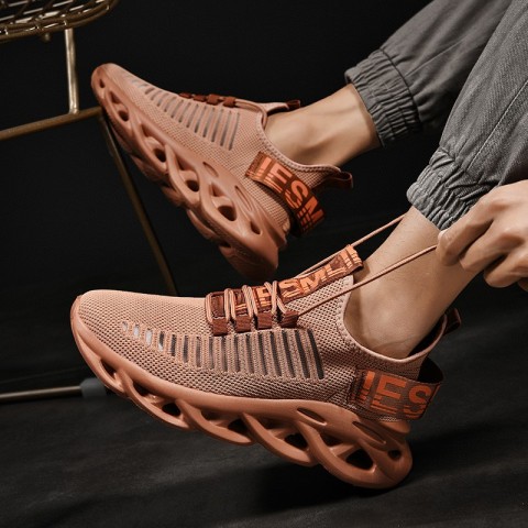 Comfortable Breathable Mesh Running Shoes for Men - Wag Sneakers