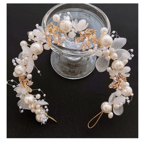 Amazon Children Bridal Accessories Mori Girl Hair Band Wreath Headdress
