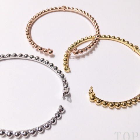 Charm Bangle Bracelets for Women in Classic Gold, Silver, and Rose Gold - Perfect Party and Wedding Gifts