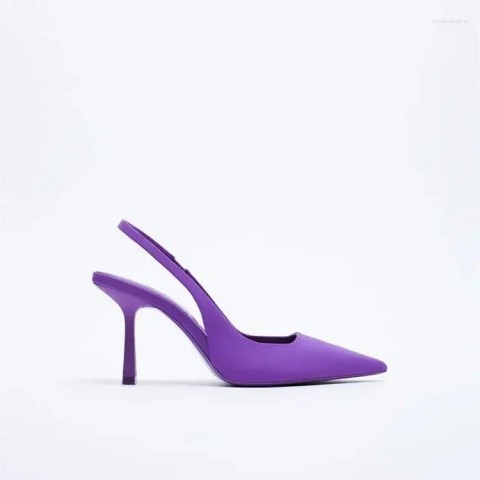 High-Quality Women's Pointed Toe High Heel Sandals with Front & Rear Strap