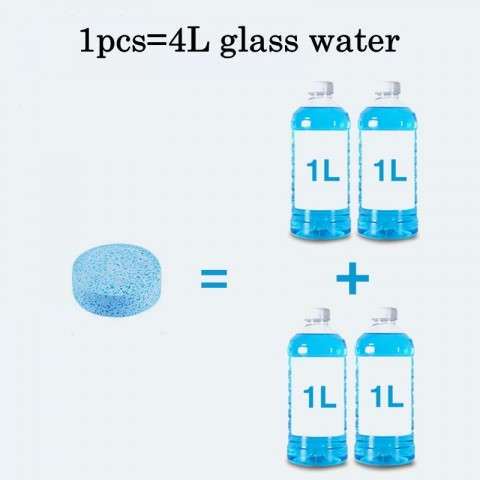 Car Antifreeze Windshield Washer Effervescent Tablets - Concentrated for Superior Cleaning