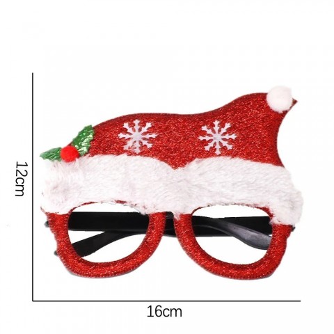 Christmas Fun Plastic Glasses for Men - Adumbral Sunglasses for Sports Events 2024