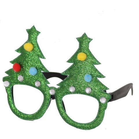 Christmas Fun Plastic Glasses for Men - Adumbral Sunglasses for Sports Events 2024