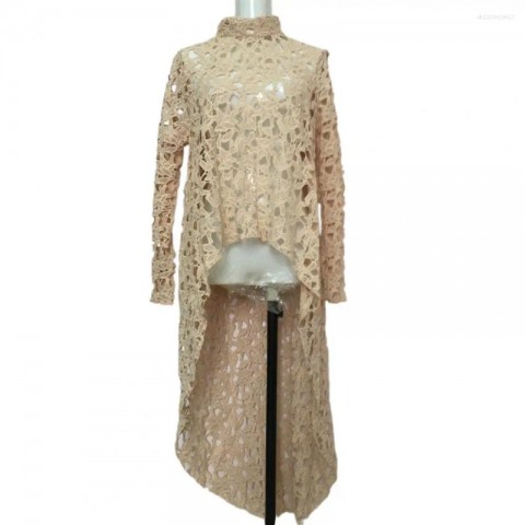 Elegant Lace Floral Patchwork Blouse for Women