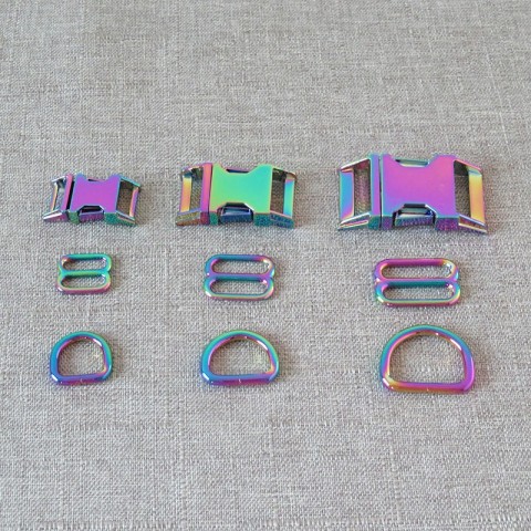 Strong Metal Buckles Set for Pet Collars and Paracord Accessories