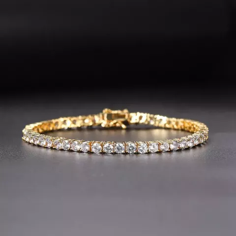 Iced Out Crystal Bangle Bracelet for Women with AAA Cubic Zirconia
