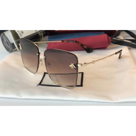Luxury UV400 Sunglasses for Women - Top Quality CR-39 Lenses, Fashionable Frameless Design, Comes with Case