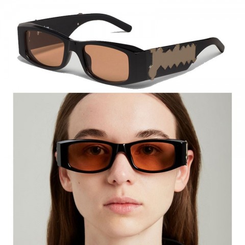 PERI001 Designer Oversized Sunglasses for Men with Metal Temples