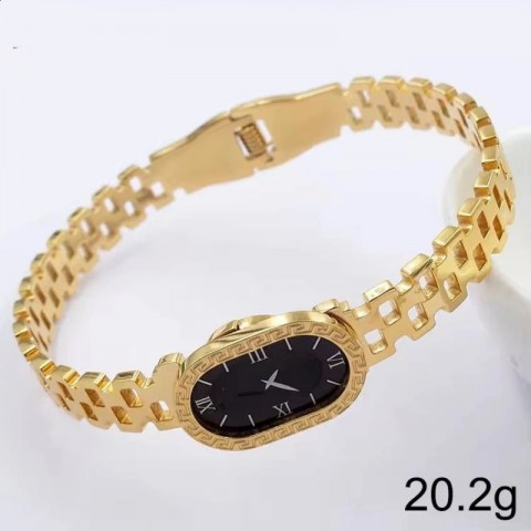 American Men's Fashion Stainless Steel Roman Numeral Watch Bracelet
