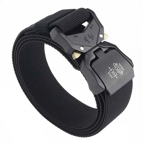 VATLTY Men's Quick Release Buckle Elastic Belt 125/140cm Aluminum Alloy