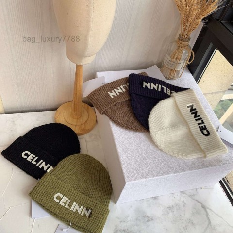 Couple Active Beanie Hats - Pure Cotton Wool Warmth with Embroidery