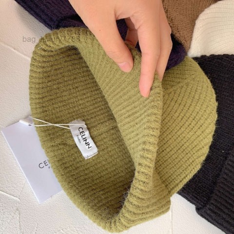 Couple Active Beanie Hats - Pure Cotton Wool Warmth with Embroidery