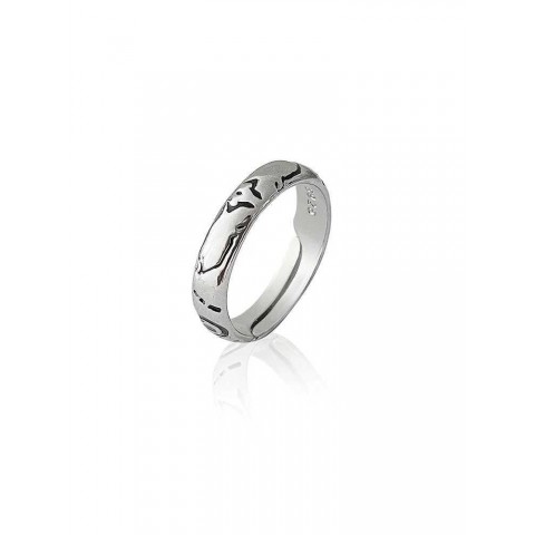 Jujutsu Kaisen Yuta Okkotsu Anime Couple Rings - Horn Material, Unisex, Fitness & Emotion Tracker