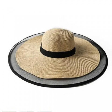 Wide Brim Cowboy Hat for Men - Perfect for Warm Beach Days