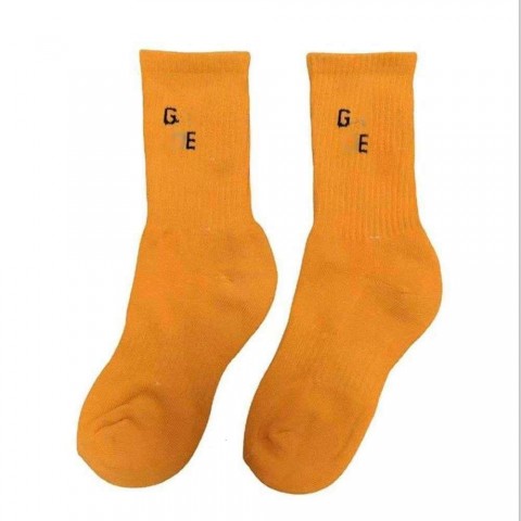 Wholesale Organic Cotton Men's Basketball Socks - Breathable & Matching Rib Letter Design
