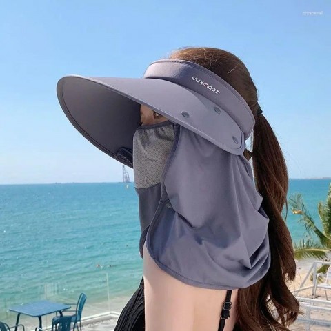 Berets 2025 Women Unisex Summer Travel Hat with Detachable Cape