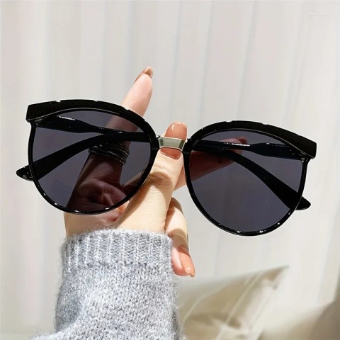 Luxury Cat Eye Sunglasses Set for Women - 3 Pcs Trendy Eyewear