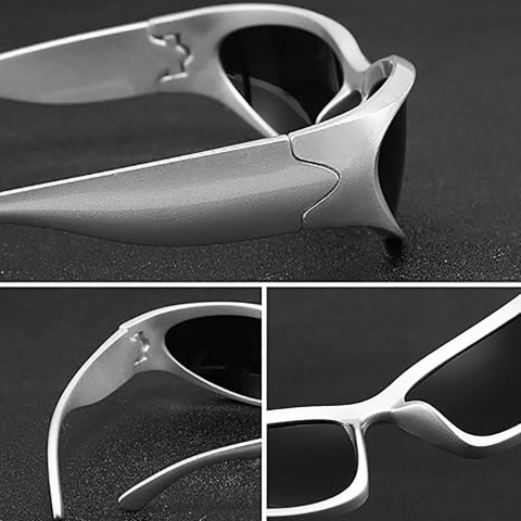 Y2K-Inspired Unisex Three-Pair Sunglasses Collection with UV400 Protection