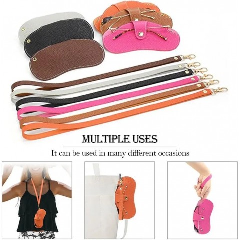 Slim Unisex Eyewear Sleeve for Sunglasses & Eyeglasses - Soft & Portable Case