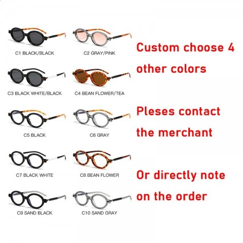 Leopard Print Women's UV400 Sunglasses - 4pc Set, Fashion Oval Frame, Outdoor Protection